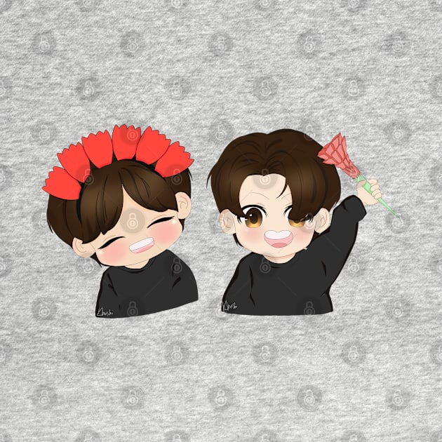 flower vkook by aextheticxtrash